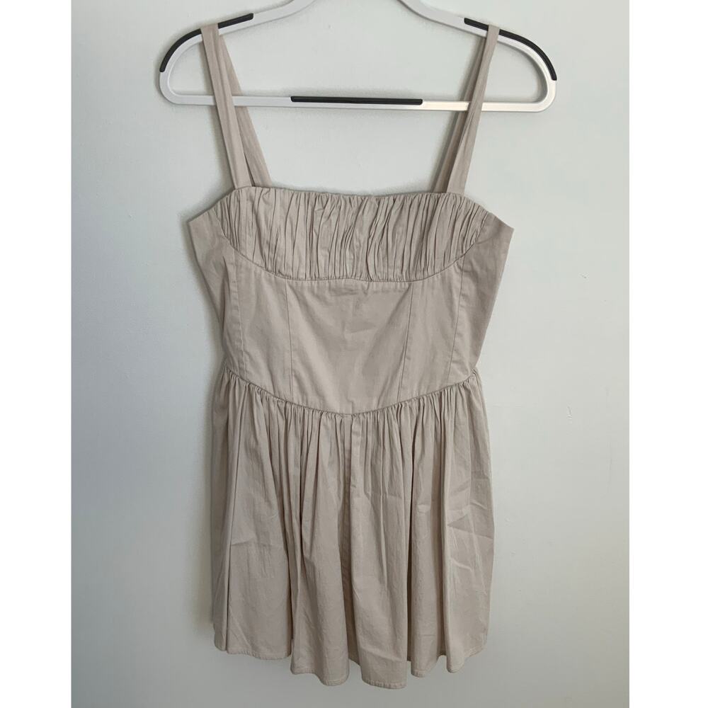 Zara Tan dress‎ NWT size medium